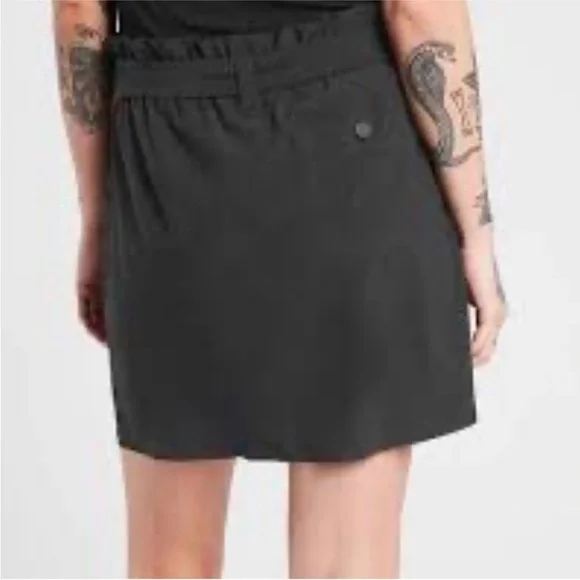 Athleta Black Skyline Skort 4 Black - Picture 4 of 9